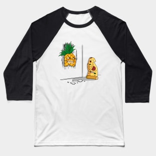 Crazy pineapple and pizza Baseball T-Shirt